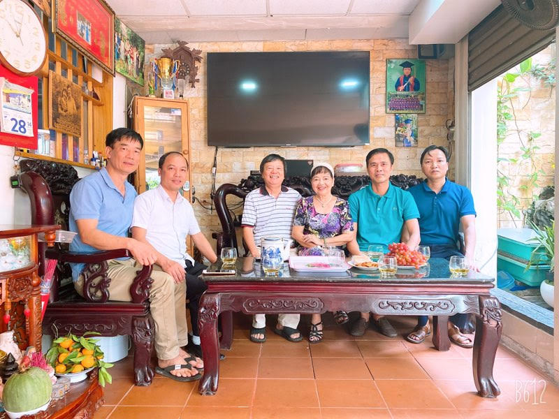 Tại gia đình cô Hoàng Thị Dung ở TP Hồ Chí Minh
